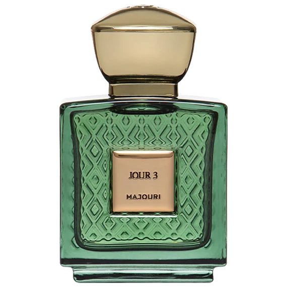 Majouri Jour 3 Perfume in Dark Green 75ml